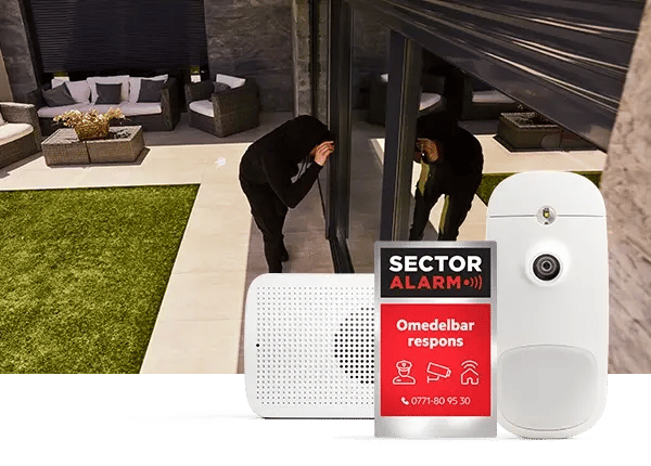 Interrupt intruders and prevent burglary