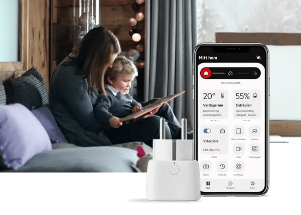 Värm upp din stuga innan ankomst