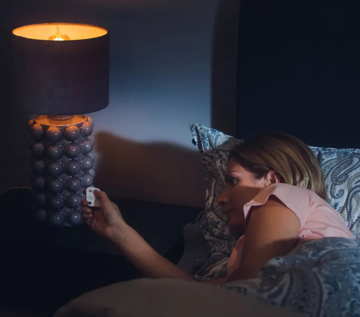 En enkel knapptryckning