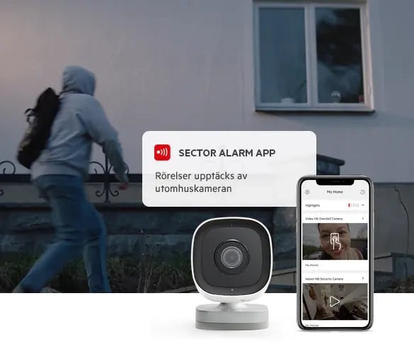 Upplev en tryggare vardag med uppkopplat hemlarm