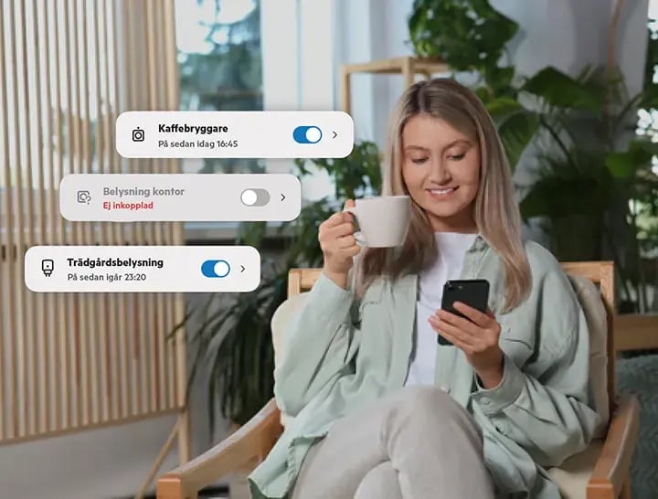 Styr dina elektriska apparater Styr dina elektriska apparater