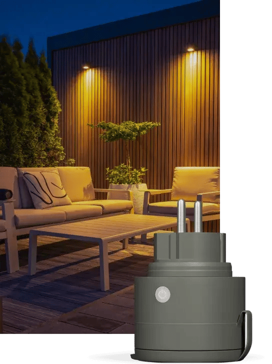 Smartplug för utomhusbruk