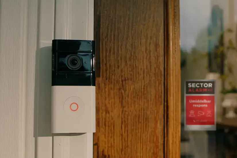 Vår Videodörrklocka ger dig full kontroll