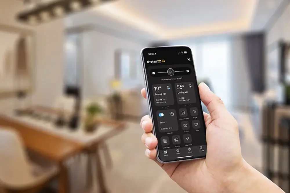 Nyhet: Temperaturgrafer i Sector Alarm-appen