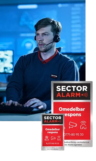 Butiksslarm från Sector Alarm