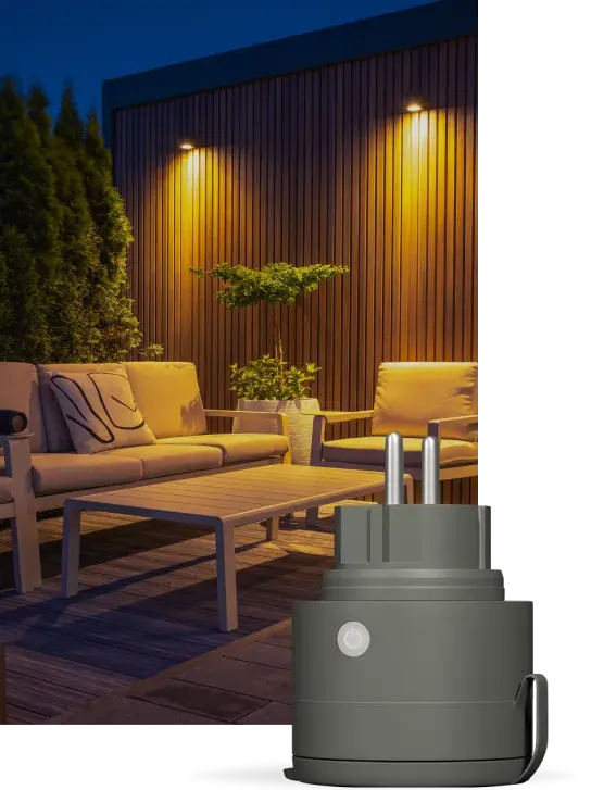 Smartplug för utomhusbruk