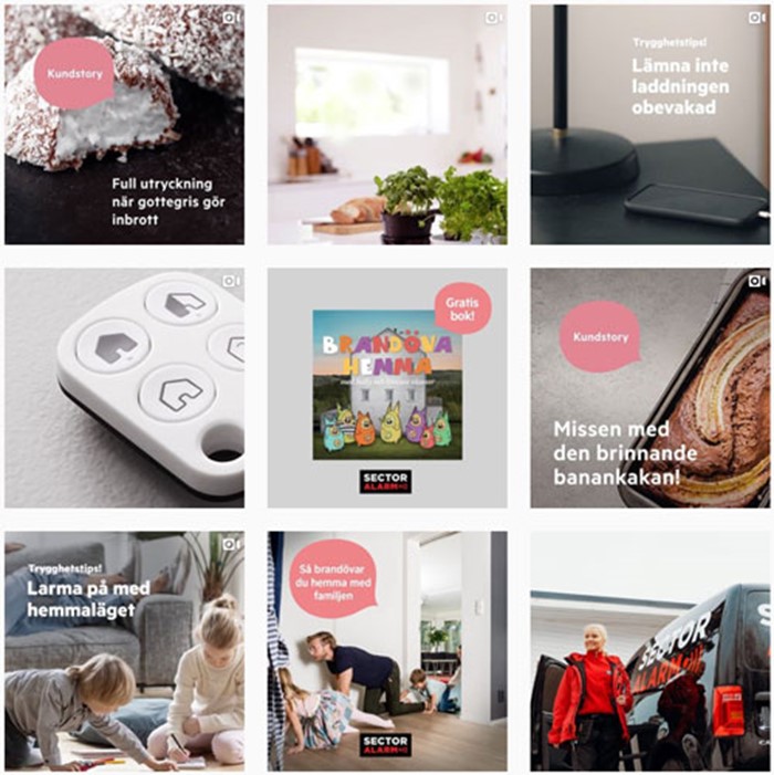 Sector Alarm på Instagram