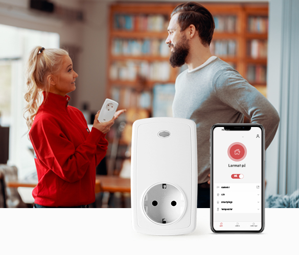 Vår smartplug gör livet både enklare och tryggare.