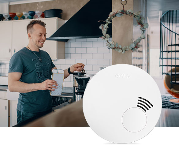 Rök - det första tecknet på brand