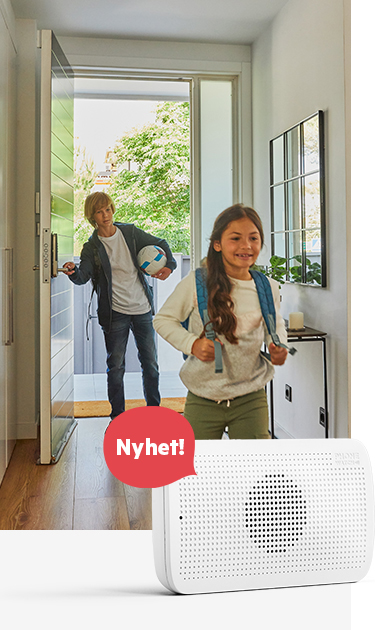 Hemlarm och trygghet med omedelbar respons, dygnet runt